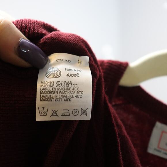 Vintage Titleist Collection Lambswool Sweater Made in Scotland Men's L V-Neck - Picture 7 of 7